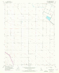Cantua Creek 1956 topographic map thumbnail