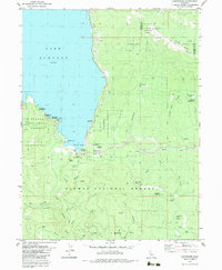 Canyondam 1979 topographic map thumbnail