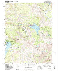 Caples Lake 1992 topographic map thumbnail