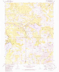 Caples Lake 1979 topographic map thumbnail