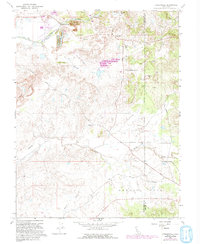 Carbondale 1968 topographic map thumbnail