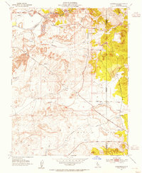 Carbondale 1953 topographic map thumbnail