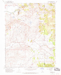 Carbondale 1968 topographic map thumbnail