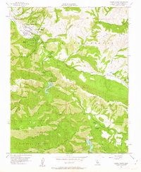 Carmel Valley 1956 topographic map thumbnail