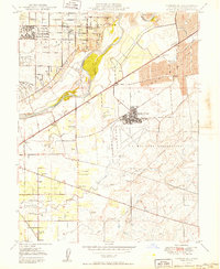 Carmichael 1950 topographic map preview