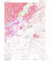 Carmichael 1967 topographic map preview