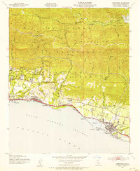 Carpinteria 1952 topographic map thumbnail