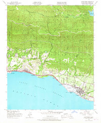 Carpinteria 1952 topographic map thumbnail