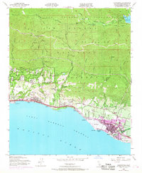 Carpinteria 1952 topographic map thumbnail