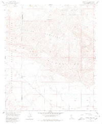 Carrizo Mtn 1957 topographic map thumbnail