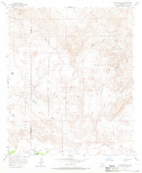 Carrizo Mtn NE 1957 topographic map thumbnail
