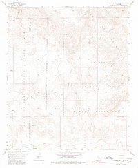 Carrizo Mtn NE 1957 topographic map thumbnail