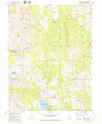 Carson Pass 1979 topographic map thumbnail