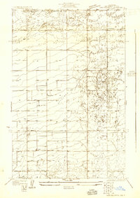 Casa Desierta 1930 topographic map thumbnail