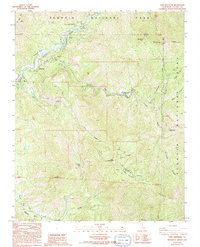 Case Mountain 1987 topographic map thumbnail