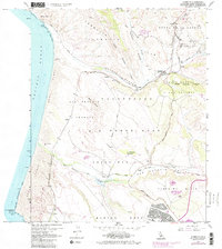 Casmalia 1959 topographic map thumbnail
