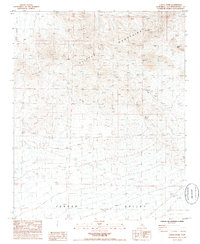 Castle Dome 1985 topographic map thumbnail