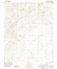 Castle Peaks 1984 topographic map thumbnail