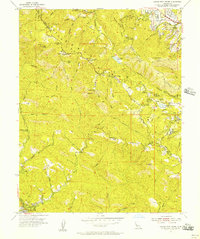 Castle Rock Ridge 1955 topographic map preview