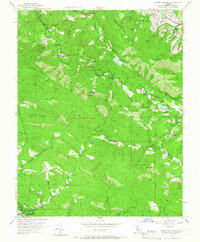 Castle Rock Ridge 1955 topographic map thumbnail