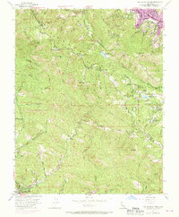 Castle Rock Ridge 1955 topographic map preview