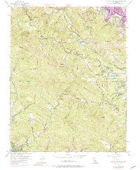 Castle Rock Ridge 1955 topographic map thumbnail