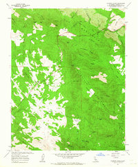 Catheys Valley 1962 topographic map thumbnail