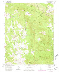 Catheys Valley 1962 topographic map thumbnail