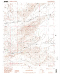 Cave Mountain 1996 topographic map preview