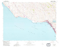 Cayucos 1965 topographic map thumbnail