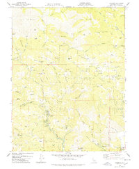 Cazadero 1978 topographic map thumbnail