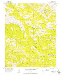 Cedar Mtn 1956 topographic map thumbnail