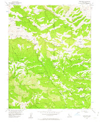 Cedar Mtn 1956 topographic map thumbnail