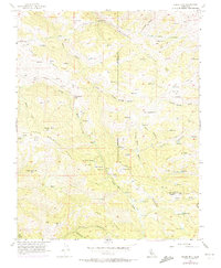 Cedar Mtn 1956 topographic map thumbnail