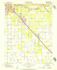 Ceres 1953 topographic map thumbnail