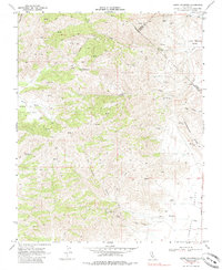 Cerro Colorado 1969 topographic map thumbnail