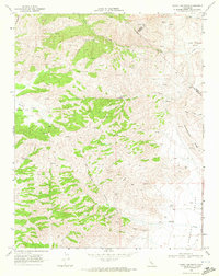 Cerro Colorado 1969 topographic map thumbnail