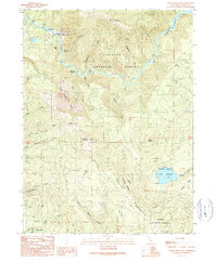 Chalk Mountain 1990 topographic map thumbnail