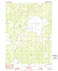 Champs Flat 1983 topographic map thumbnail