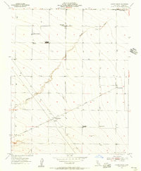 Chaney Ranch 1955 topographic map thumbnail