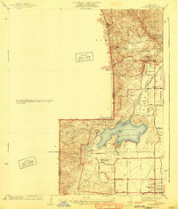 Chatsworth 1940 topographic map thumbnail