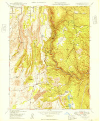 Cherokee 1949 topographic map thumbnail