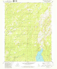 Cherry Lake North 1979 topographic map thumbnail