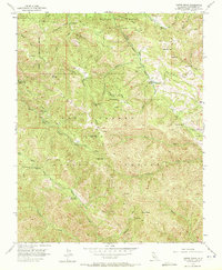 Chews Ridge 1956 topographic map thumbnail