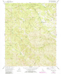 Chews Ridge 1956 topographic map thumbnail
