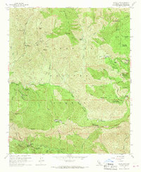 Chilao Flat 1959 topographic map thumbnail
