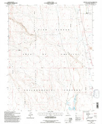 Chidago Canyon 1994 topographic map thumbnail
