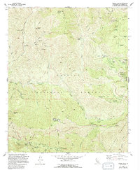 Chilao Flat 1959 topographic map thumbnail