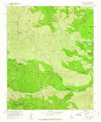 Chilao Flat 1959 topographic map thumbnail