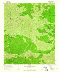 Chilao Flat 1959 topographic map thumbnail